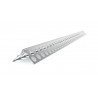 Cornière perforée alu - 25 x 25 mm - 300 cm de long