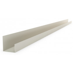 Profilé de protection - pour plaque de plâtre de 15 mm - 300 cm de long 