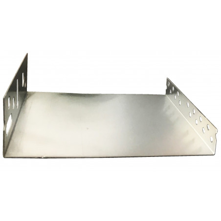 Arrêt latéral alu perforé - ISO 140 mm