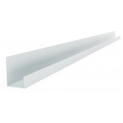 Profilé de protection - pour plaque de plâtre de 12,5 mm - 300 cm de long