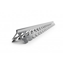 Cornière plâtrière perforée - 40 x 40 mm - enduit 12 mm - 250 cm de long