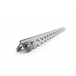 Cornière plâtrière perforée - 30 x 30 mm - enduit 8 mm - 300 cm de long