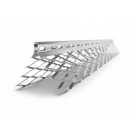 Cornière plâtrière déployée - 34 x 34 mm - 300 cm de long 