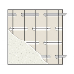 Stucanet 80 - 2.400 x 700 mm 