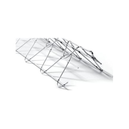 Cornière en fil d'acier galvanisé apb widra cintrable - 295 cm de long 