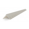 Cornière perforée pour arrondis - 33 x 33 mm - 300 cm de long 