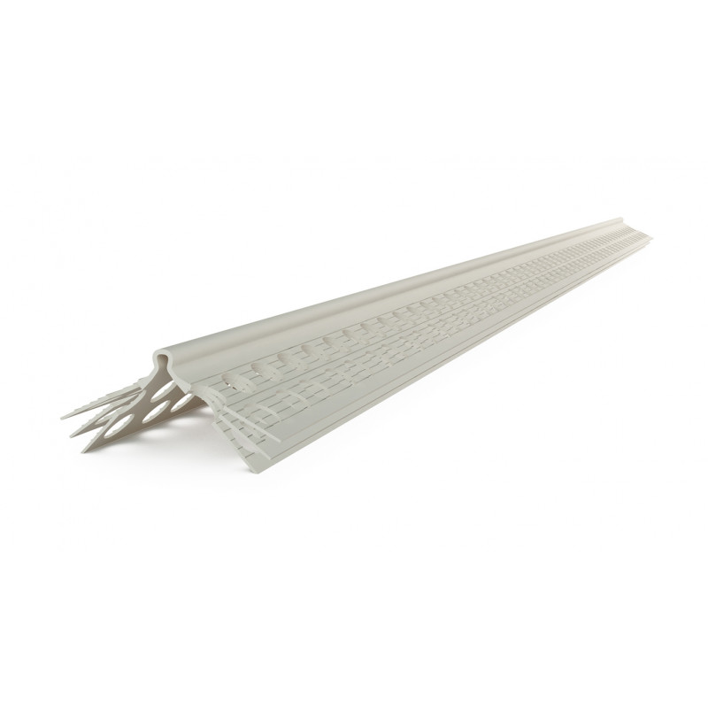 Cornière perforée flexible - 25 x 25 mm - 300 cm de long 