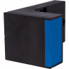 Elément pour fixation des gonds K1-PE - 240 x 125 mm - type 200 - avec matériel de fixation
