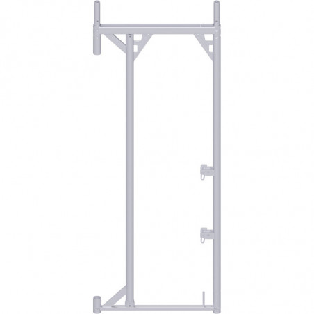 Alfix - Cadre porte-à-faux en acier 2.00 x 0.37 m