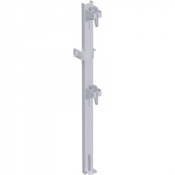 Alfix - Support de garde-corps intérieur en acier 1.00 m