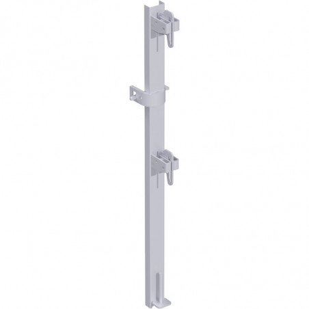 Alfix - Support de garde-corps intérieur en acier 1.00 m
