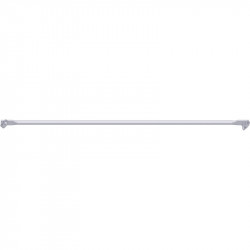 Alfix - Diagonale 3.60 m avec 1 demi-collier orientable à écrou Clé de 19 pour travée 3.07 m