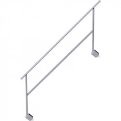 Alfix / UNIFIX - Garde-corps intérieur pour escalier hauteur 2.00 m