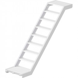 MULTI - Volée d'escalier en aluminium 2.07 x 1.50 x 0.62 m 
