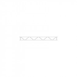Alfix - Poutre en treillis en aluminium 6.20 x 0.45 m 