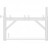 UNIFIX - Cadre en aluminium 1.50 x 0.74 m
