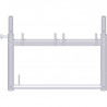 UNIFIX - Cadre en acier 2.00 x 0.74 m
