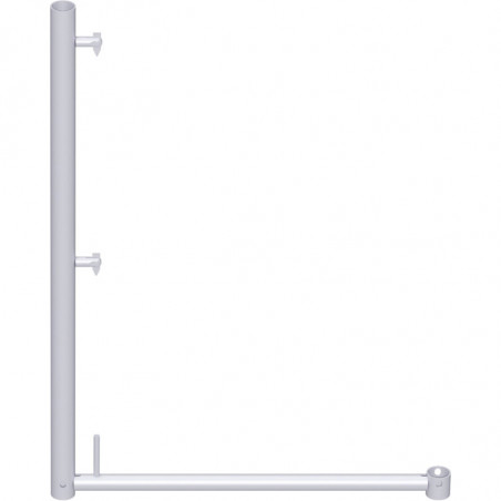 UNIFIX - Poteau de garde-corps court en acier 1.00 m