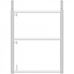 UNIFIX - Cadre d'extrémité en aluminium 1.00 X 0.74 m