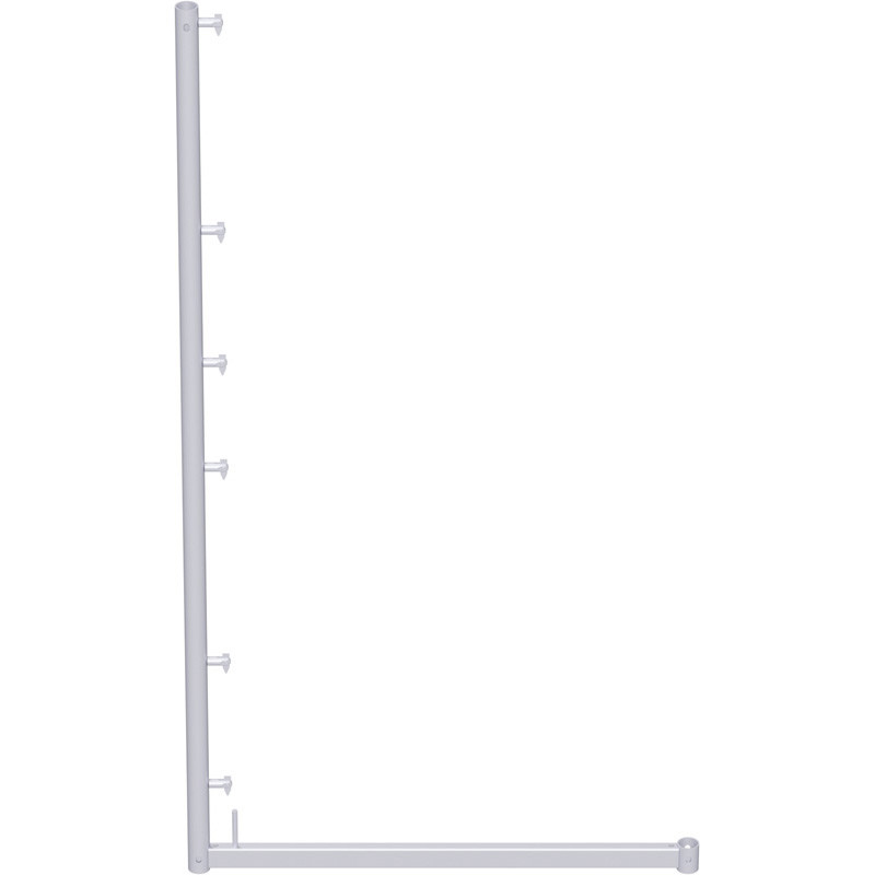 UNIFIX - Support pour filet de protection en acier 2.00 x 0.74 m