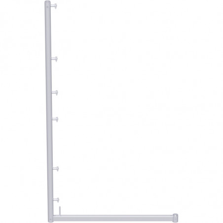 UNIFIX - Support pour filet de protection en acier 2.00 x 0.74 m