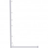 UNIFIX - Support pour filet de protection en acier 2.00 x 0.74 m