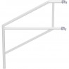 ROULANT - Jambe de force en aluminium 1.44 x 1.21 m