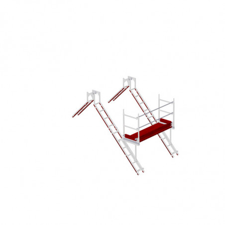 Echafaudage de cheminée et de toit Alfix - Distance de cheminée 2.00 m
