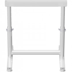 Alfix - Chevalet réglable en aluminium de 0.44 à 0.67 x 0.65 m