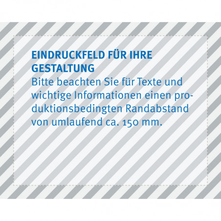 Bâche PVC ou Mesh - AVEC Logo Alfix - 2.40 x 2.05 m