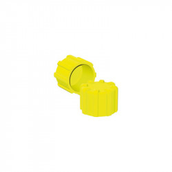Capuchon en plastique Jaune