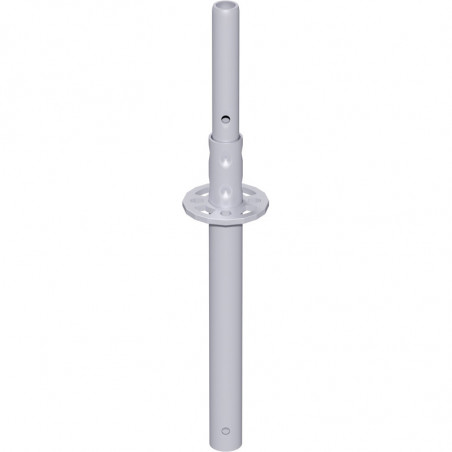 MODUL - Montant vertical en acier avec raccord de tube emboutis 1.50 m