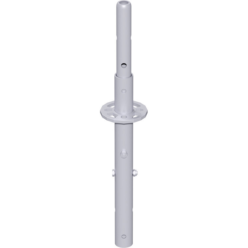 MODUL - Montant vertical en acier avec raccord de tube vissé 2.50 m