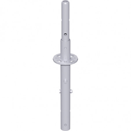 MODUL - Montant vertical en acier avec raccord de tube vissé 2.50 m