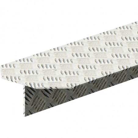 MULTI - Recouvrement fente en forme de T en aluminium 2.07 x 0.19 m