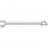 MODUL - Support-plancher intermédiaire de bord RE en acier (version de plancher à tube) 0.64 m