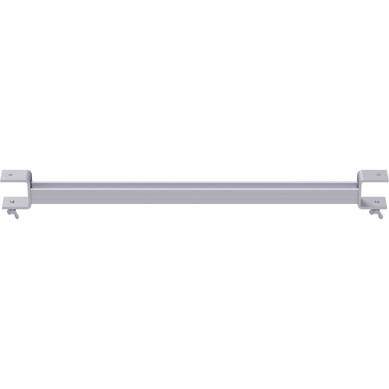 MULTI - Support plancher intermédiaire centrique en U en acier (Version de plancher à plancher) 0.96 m