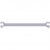MULTI - Support plancher intermédiaire centrique en U en acier (Version de plancher à plancher) 0.96 m