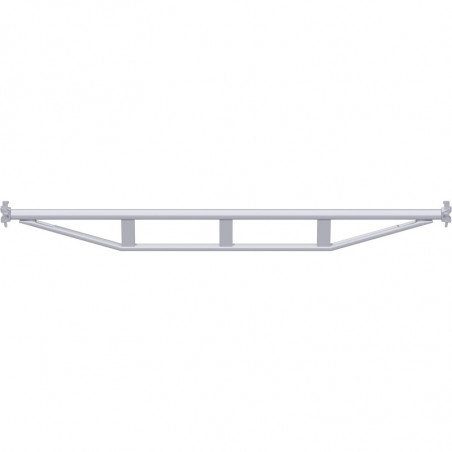 MULTI - Double support-plancher à tube en acier 3.07 m