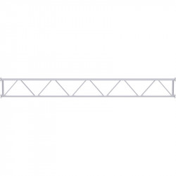MULTI - Poutre en treillis en U en acier 7.71 m