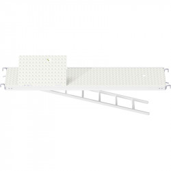 MULTI - Plancher tout alu RE avec trappe décalée et échelle 3.07 x 0.60 m