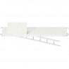 MULTI - Plancher tout alu RE avec trappe décalée et échelle 3.07 x 0.60 m