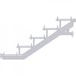 METRIQUE - Limon Modul avec tête à clavette - charge maxi 750 kg/m² - 2.50 x 1.50 m