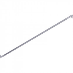 METRIQUE - Diagonale verticale en acier 2.00 x 0.74 m