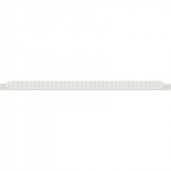 METRIQUE - Recouvrement fente pour tour d'escalier en aluminium 1.50 x 0.19 m