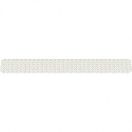 METRIQUE - Recouvrement fente pour double montant en aluminium 2.00 x 0.40 m