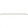 METRIQUE - Recouvrement fente pour tour d'escalier en aluminium 1.50 x 0.19 m