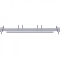 METRIQUE - Support-plancher renforcé en acier 1.10 m