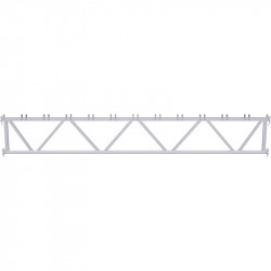 METRIQUE - Poutre en treillis en acier système UNIFIX 2.50 m
