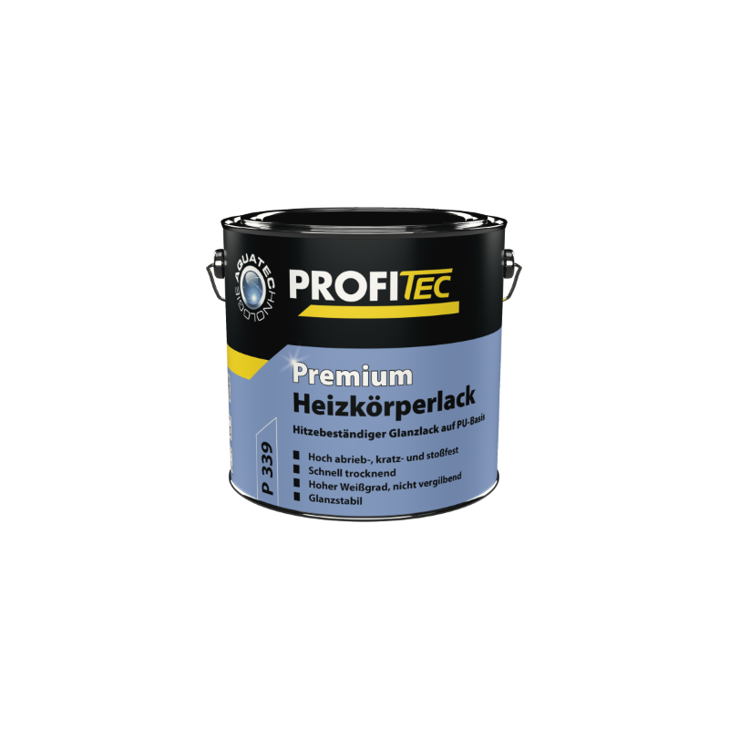 PROFITEC P339 Premium ThermGloss blanc - 2,5 L